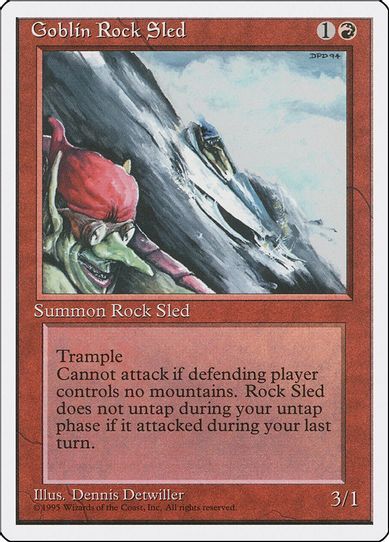 Goblin Rock Sled [Fourth Edition]
