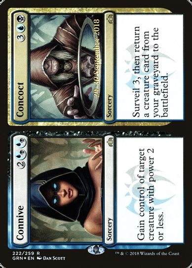 Connive // Concoct (222) [Prerelease Cards]
