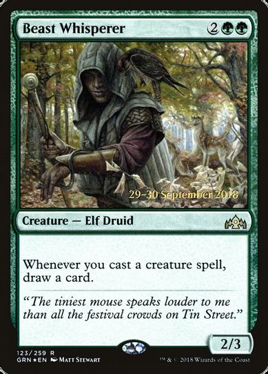 Beast Whisperer (123) [Prerelease Cards]