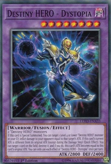Destiny HERO - Dystopia (LEHD-ENA33) [Legendary Hero Decks]