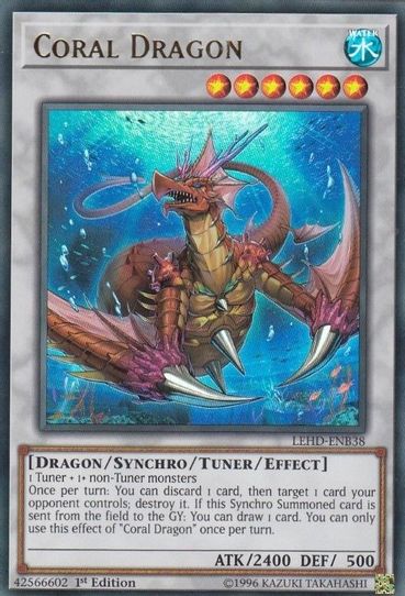 Coral Dragon (LEHD-ENB38) [Legendary Hero Decks]