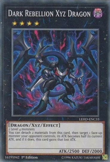 Dark Rebellion Xyz Dragon (LEHD-ENC33) [Legendary Hero Decks]