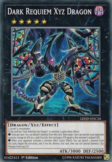 Dark Requiem Xyz Dragon (LEHD-ENC34) [Legendary Hero Decks]