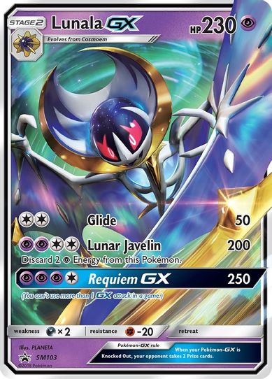 Lunala GX - SM (SM103) [SM Promos]