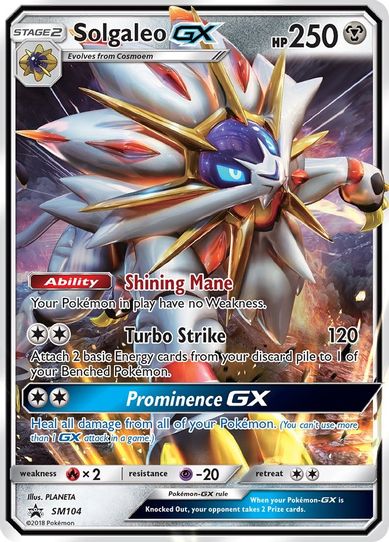 Solgaleo GX - SM (SM104) [SM Promos]