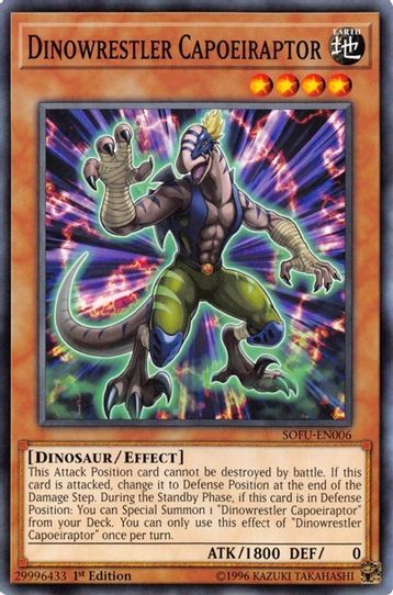 Dinowrestler Capoeiraptor (SOFU-EN006) [Soul Fusion]