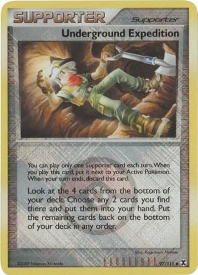 Underground Expedition (League Promo) (97) [League & Championship Cards]