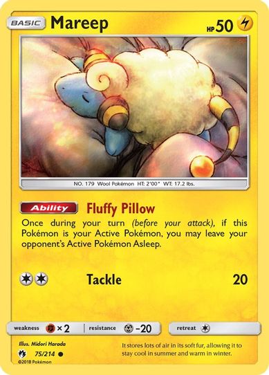 Mareep (75) (75/214) [Sun & Moon: Lost Thunder]