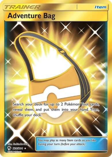 Adventure Bag (Secret) (228/214) [Sun & Moon: Lost Thunder]