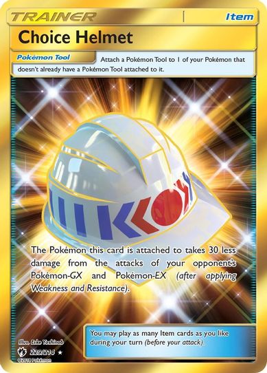 Choice Helmet (Secret) (229/214) [Sun & Moon: Lost Thunder]