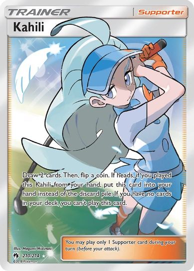 Kahili (Full Art) (210/214) [Sun & Moon: Lost Thunder]