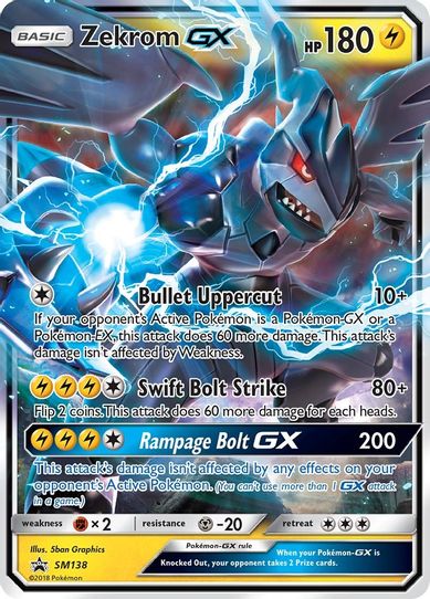 Zekrom GX - SM (SM138) [SM Promos]