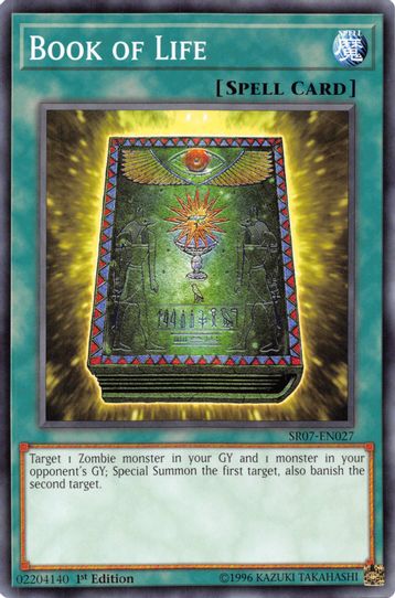 Book of Life (SR07-EN027) [Structure Deck: Zombie Horde]