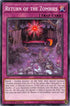 Return of the Zombies (SR07-EN034) [Structure Deck: Zombie Horde]
