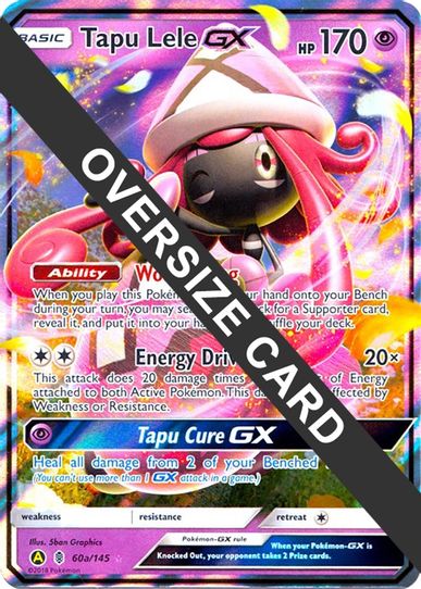 Tapu Lele GX 60a (Yellow A Alternate Cards) (60a) [First Partner Pack Jumbo Cards]