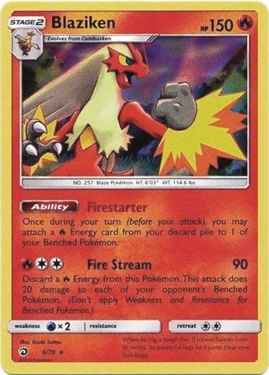 Blaziken (Dragon Majesty) (6/203) [Deck Exclusives]