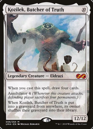 Kozilek, Butcher of Truth (6) [Ultimate Masters]
