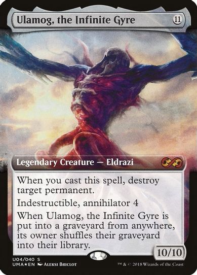 Ulamog, the Infinite Gyre (U04) [Ultimate Masters: Box Toppers]