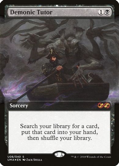 Demonic Tutor (U08) [Ultimate Masters: Box Toppers]