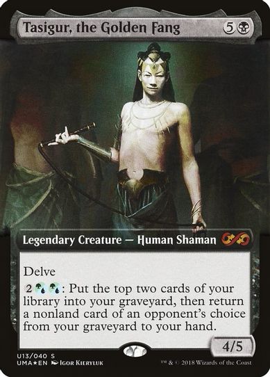 Tasigur, the Golden Fang (U13) [Ultimate Masters: Box Toppers]