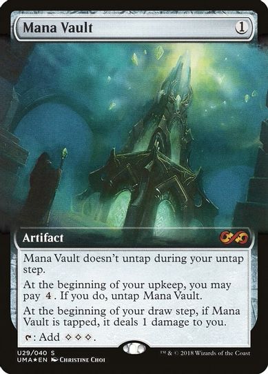Mana Vault (U29) [Ultimate Masters: Box Toppers]