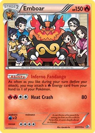 Emboar (Legendary Treasures) (27/203) [Deck Exclusives]