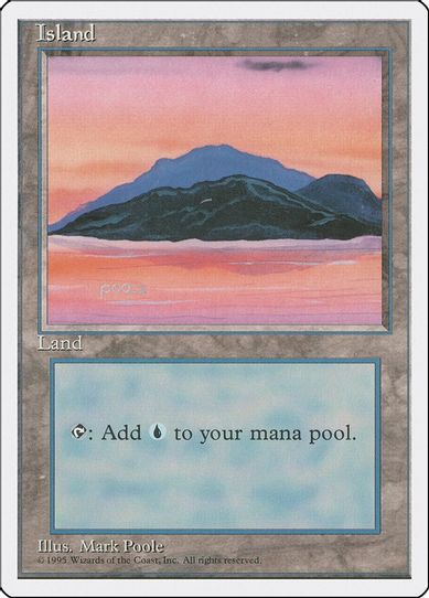 Island (C) (180) [Fourth Edition]
