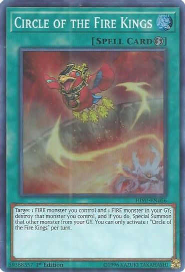 Circle of the Fire Kings (HISU-EN056) [Hidden Summoners]