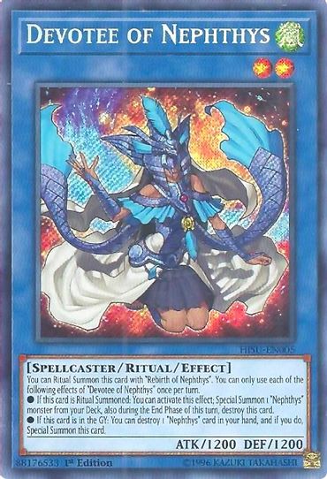 Devotee of Nephthys (HISU-EN005) [Hidden Summoners]