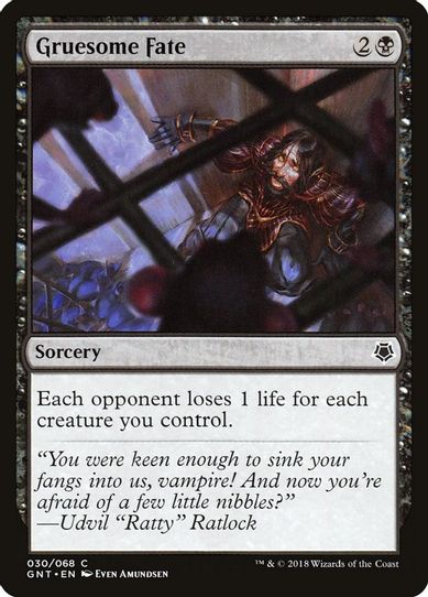 Gruesome Fate (30) [Magic Game Night]