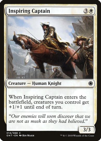 Inspiring Captain (14) [Magic Game Night]