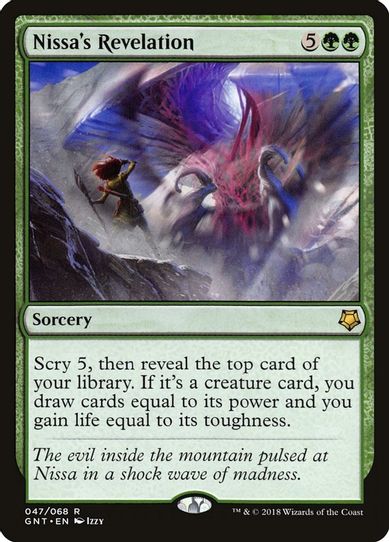 Nissa's Revelation (47) [Magic Game Night]
