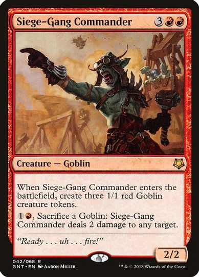 Siege-Gang Commander (42) [Magic Game Night]