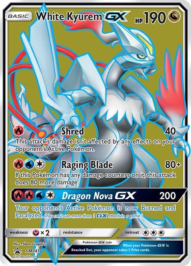 White Kyurem GX - SM (SM141) [SM Promos]