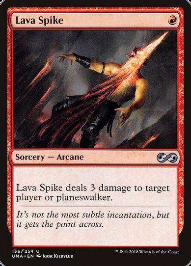 Lava Spike (136) [Ultimate Masters]