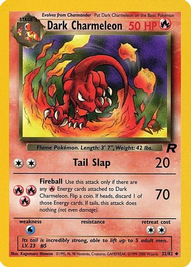 Dark Charmeleon (W Stamped Promo) (32/63) [WoTC Promo]