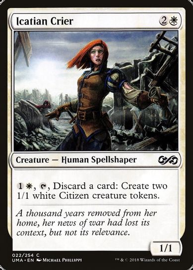 Icatian Crier (22) [Ultimate Masters]