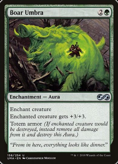 Boar Umbra (158) [Ultimate Masters]