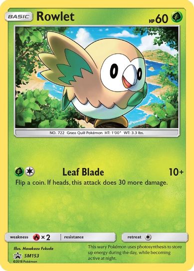 Rowlet - SM (SM153) [SM Promos]