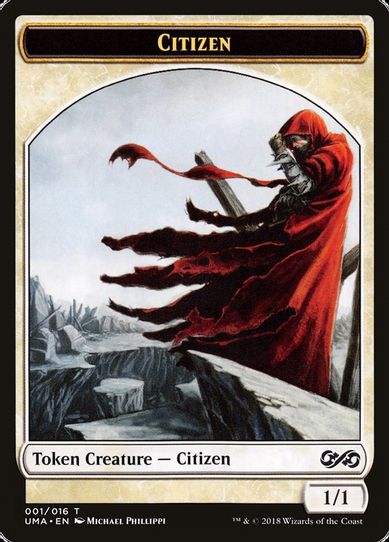 Citizen Token (001) [Ultimate Masters]
