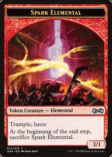 Spark Elemental Token (012) [Ultimate Masters]