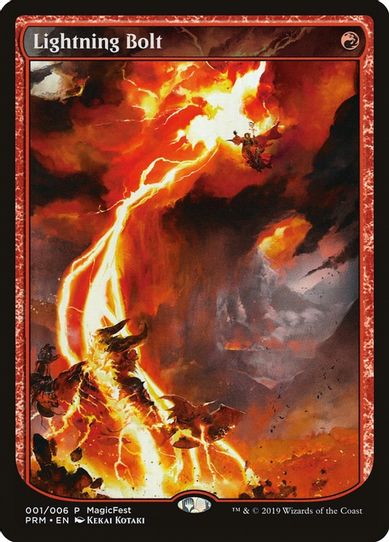 Lightning Bolt (1) [MagicFest Cards]
