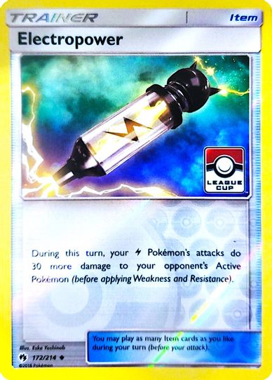 Electropower 172/214 (League Promo) [League & Championship Cards]