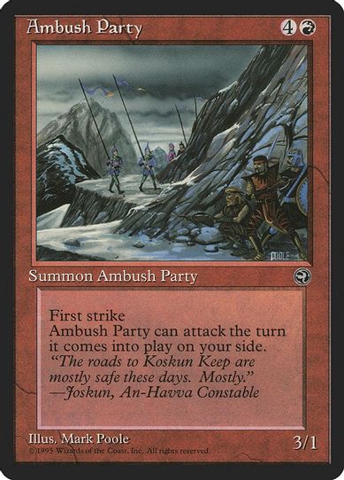 Ambush Party Version 2] (80) [Homelands]