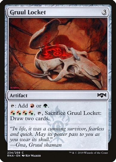 Gruul Locket (234) [Ravnica Allegiance]