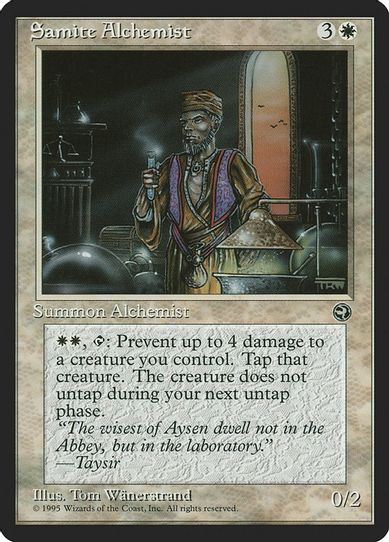 Samite Alchemist Version 2] (13) [Homelands]