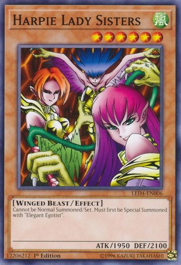 Harpie Lady Sisters (LED4-EN006) [Legendary Duelists: Sisters of the R –  Pokemon Plug