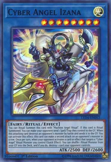 Cyber Angel Izana (LED4-EN012) [Legendary Duelists: Sisters of the Rose]