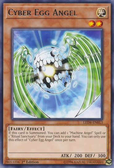 Cyber Egg Angel (LED4-EN013) [Legendary Duelists: Sisters of the Rose]