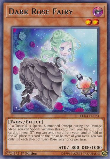 Dark Rose Fairy (LED4-EN024) [Legendary Duelists: Sisters of the Rose]